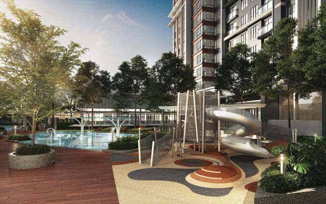 Binastra Cochrane kids' water play area