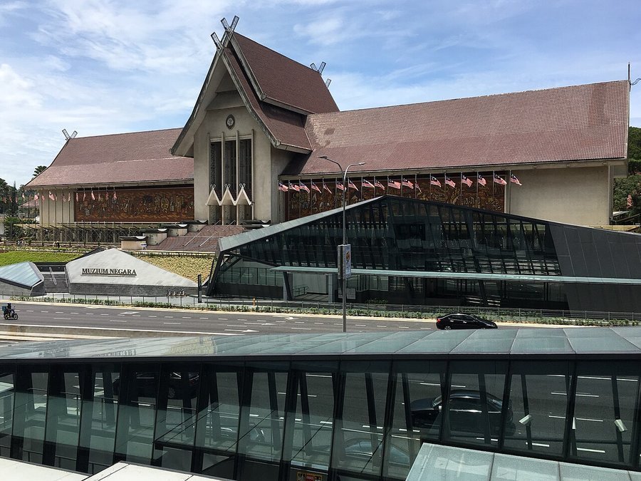 National Museum building at Muzium Negara MRT station